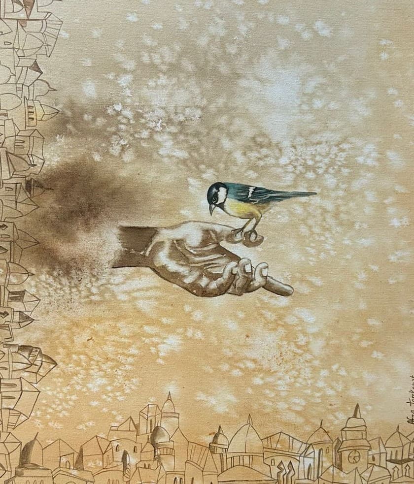 Stay a Little Longer by Afza Tamkanat