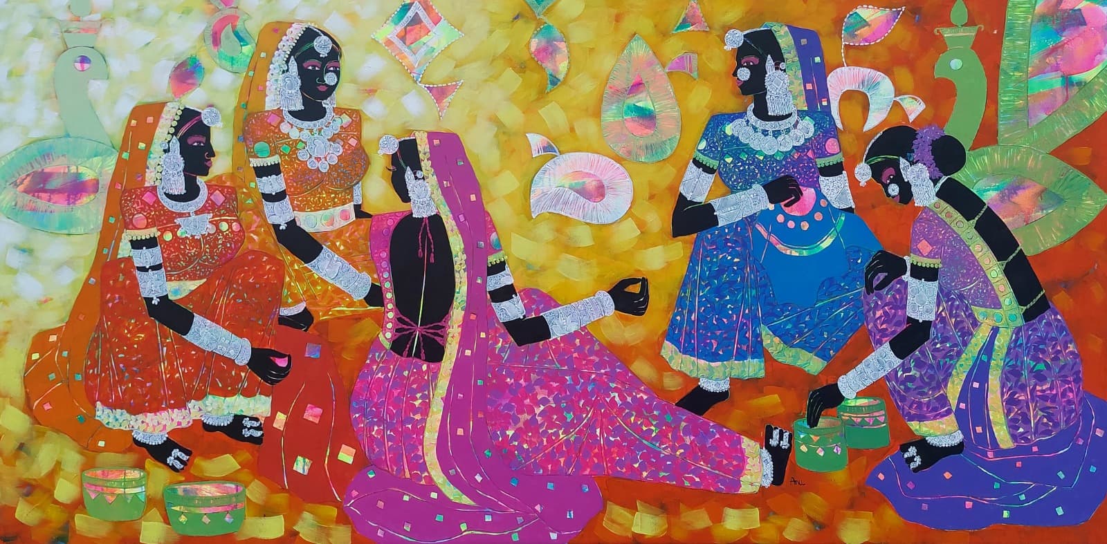 Serene Harmony 14 by Anuradha Thakur
