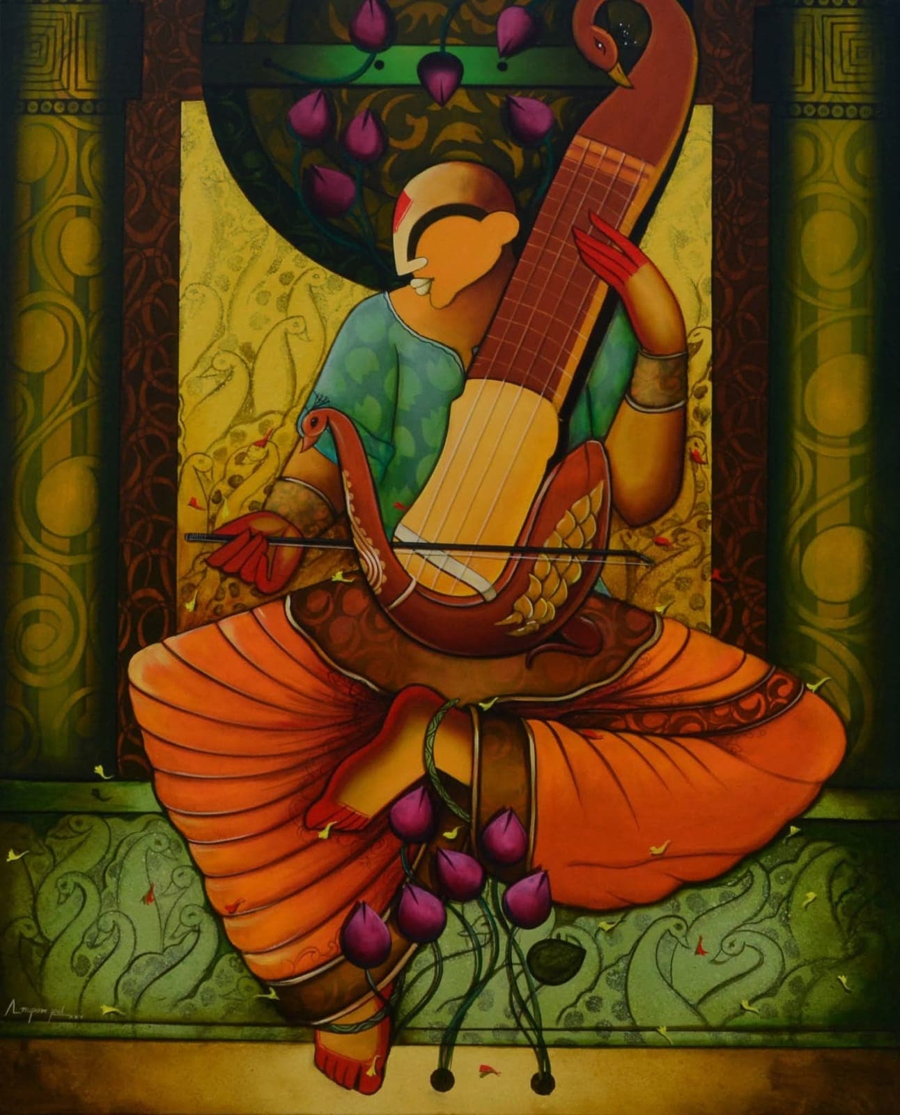 A Raga in Stillness by Anupam Pal