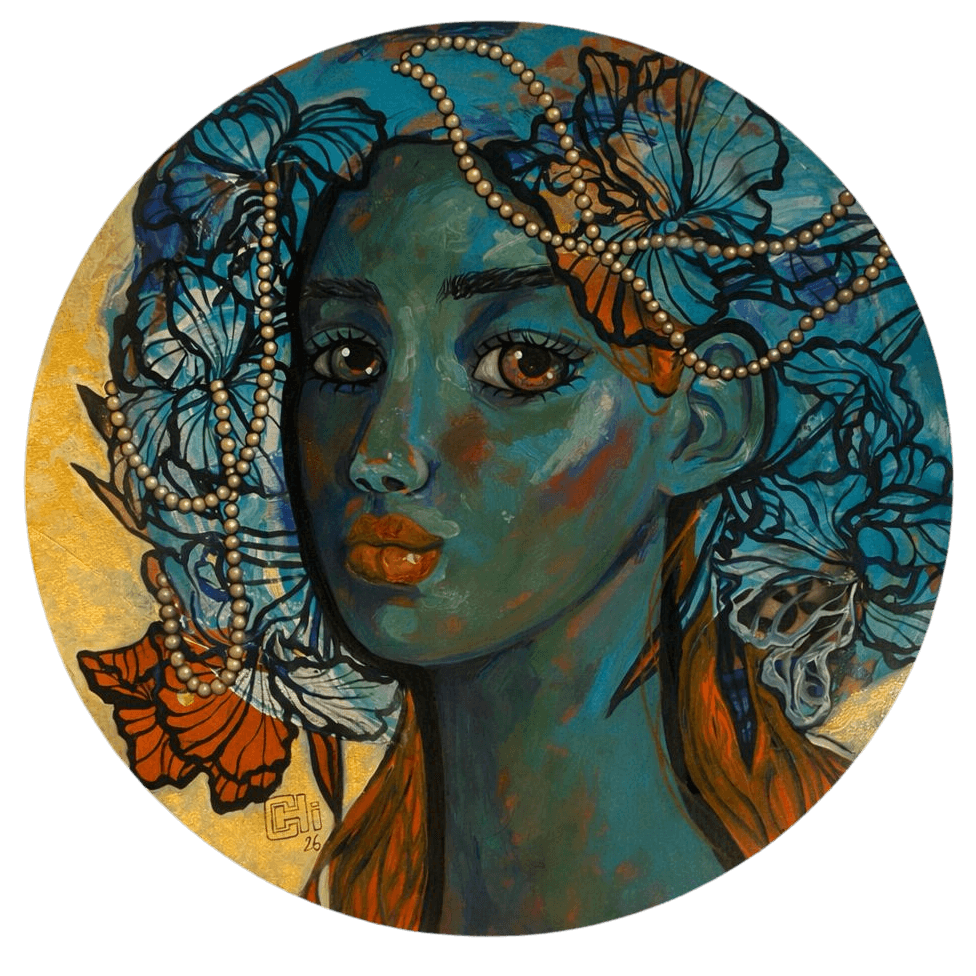 She Who Holds the Gaze - II by Suruchi Jamkar