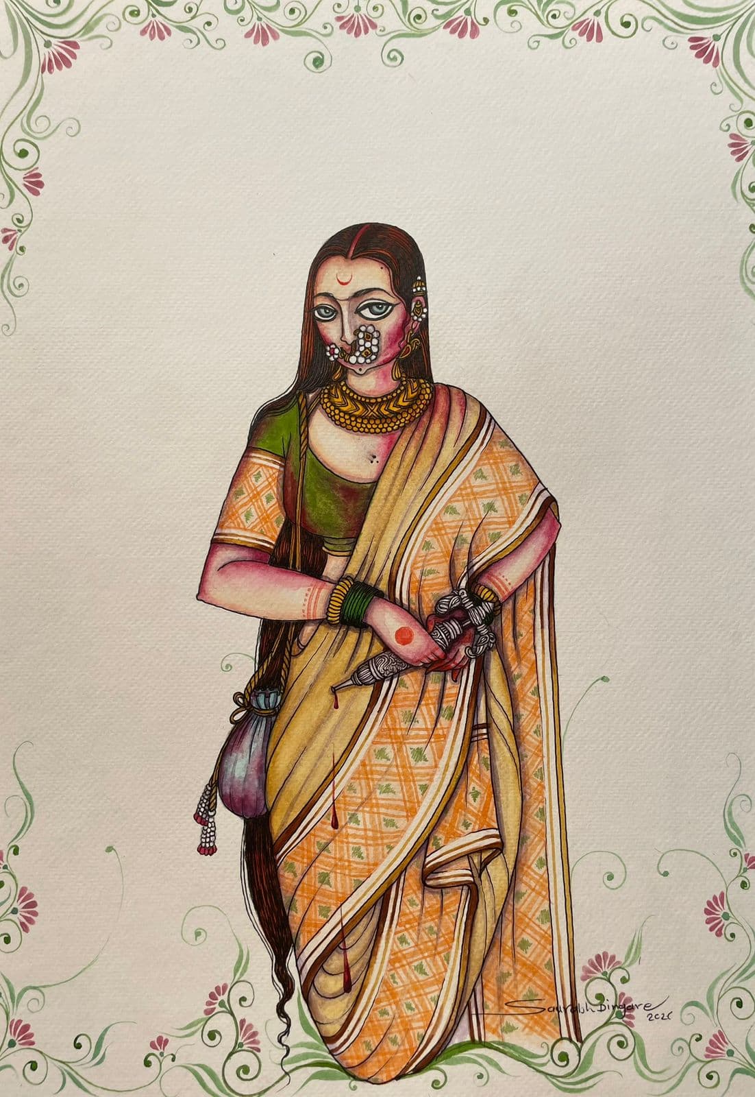Rangpanchmi - I by Madalasa by Saurabh