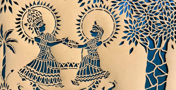 Explore What Sanjhi Art Is - The Traditional Paper Cutting Craft and Its Cultural Significance