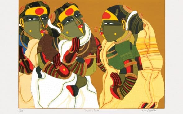 Photo essay titled "Vaikuntam’s Tribute to Telangana Women"