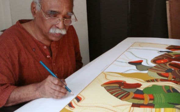 Photo essay titled "Translating Vision Through Serigraphy"