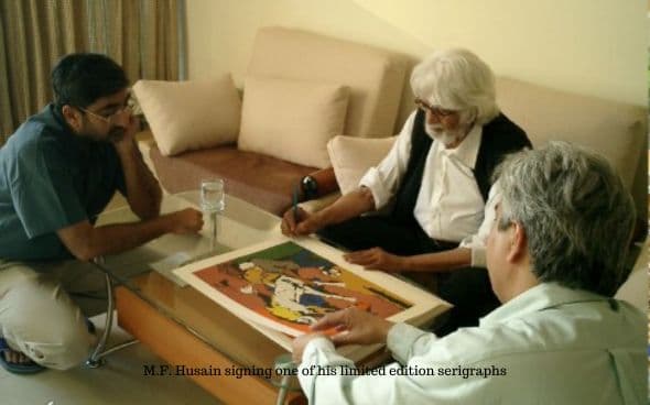 Photo essay titled "Crafting Legacy Through Serigraphs"