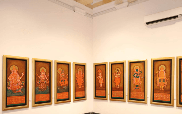 Photo essay titled "Mythological Mosaics"