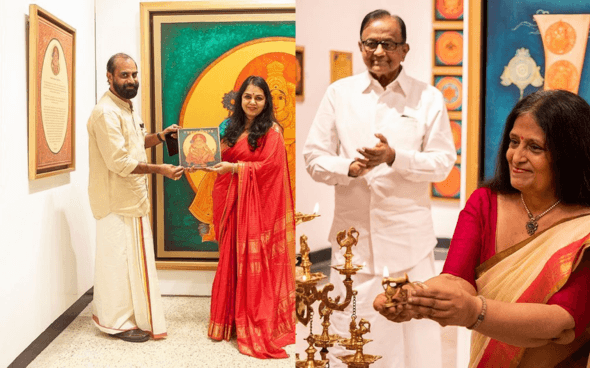 Photo essay titled "Arpitha Reddys Artistic Journey"