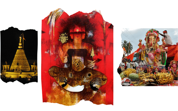 Photo essay titled "The Storyteller Through Art"