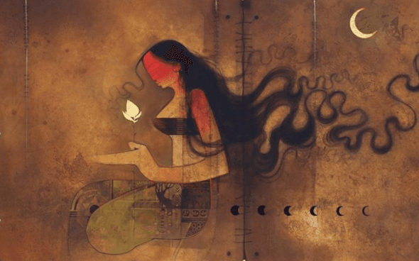 Photo essay titled "Celebrating Feminine Strength"