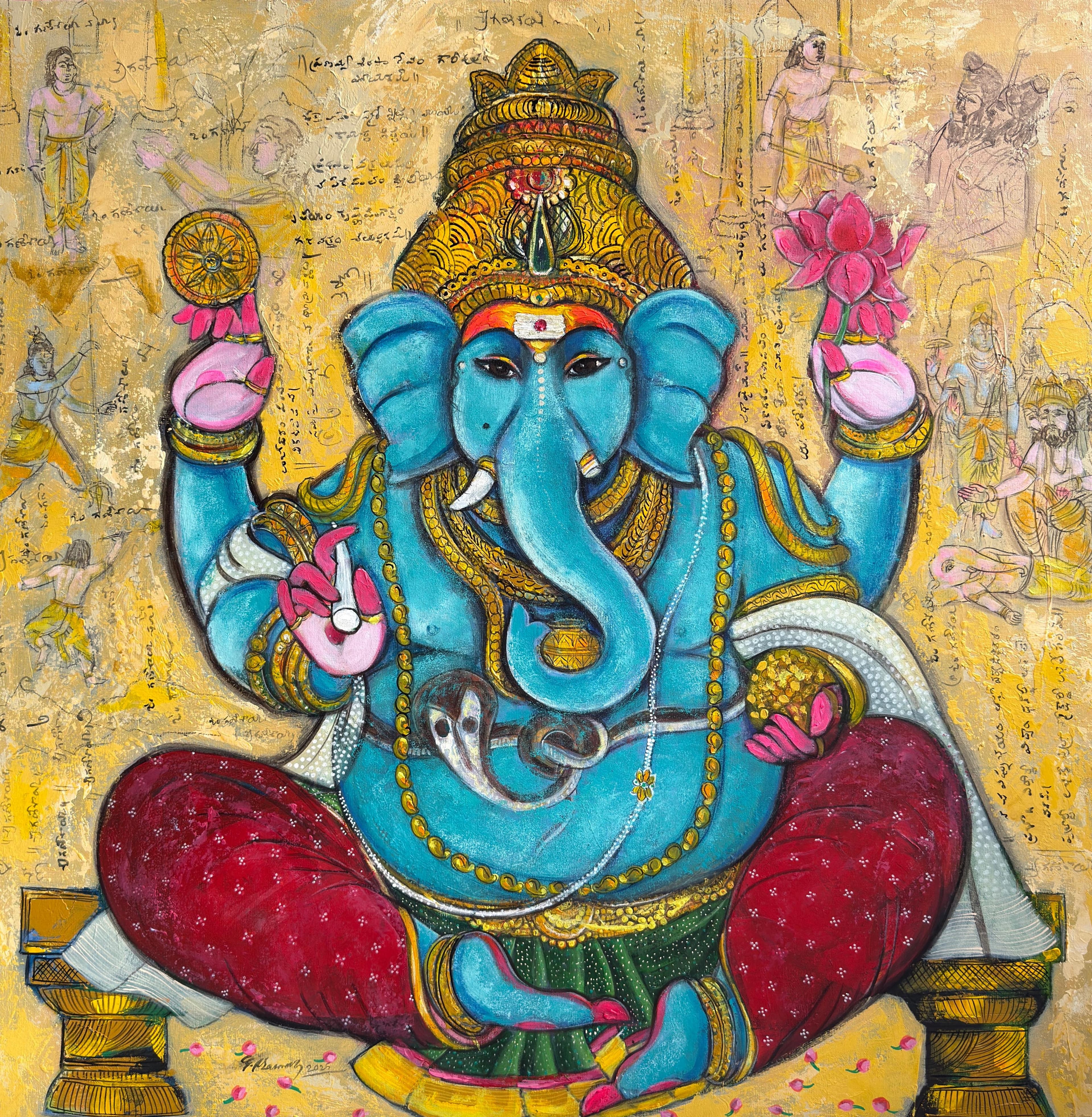 Ganesha - Keeper of Gentle Beginnings by Pramod Reddy
