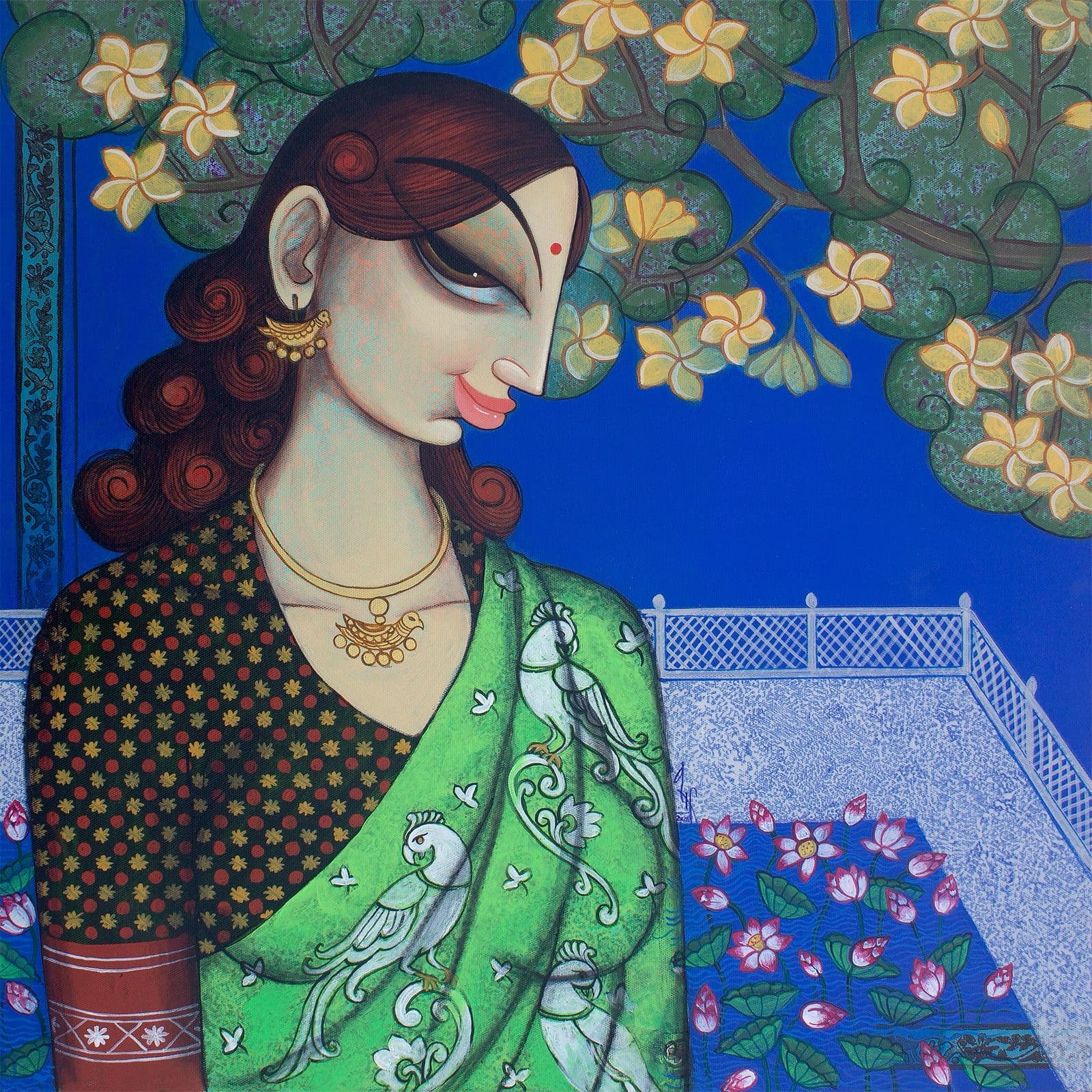 The Silent Verdant Dream by Varsha Kharatmal