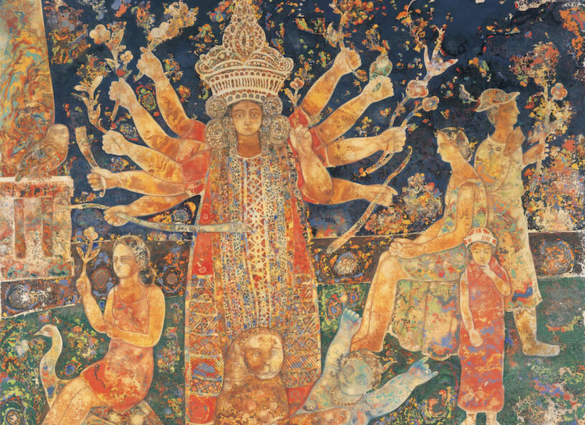 The Symbolism Behind Durga Paintings: Understanding the Divine Feminine